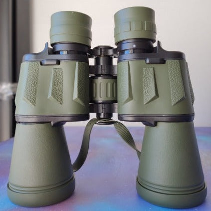 50000M German Military 20X50 Zoom HD BAK4-Prism Powerful Binoculars Long Range Professional Telescope For Outdoor Camping Travel