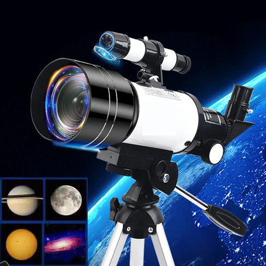 Professional Astronomical Telescope High Magnification Bak4 Prism HD For Moon Watching Stargazing